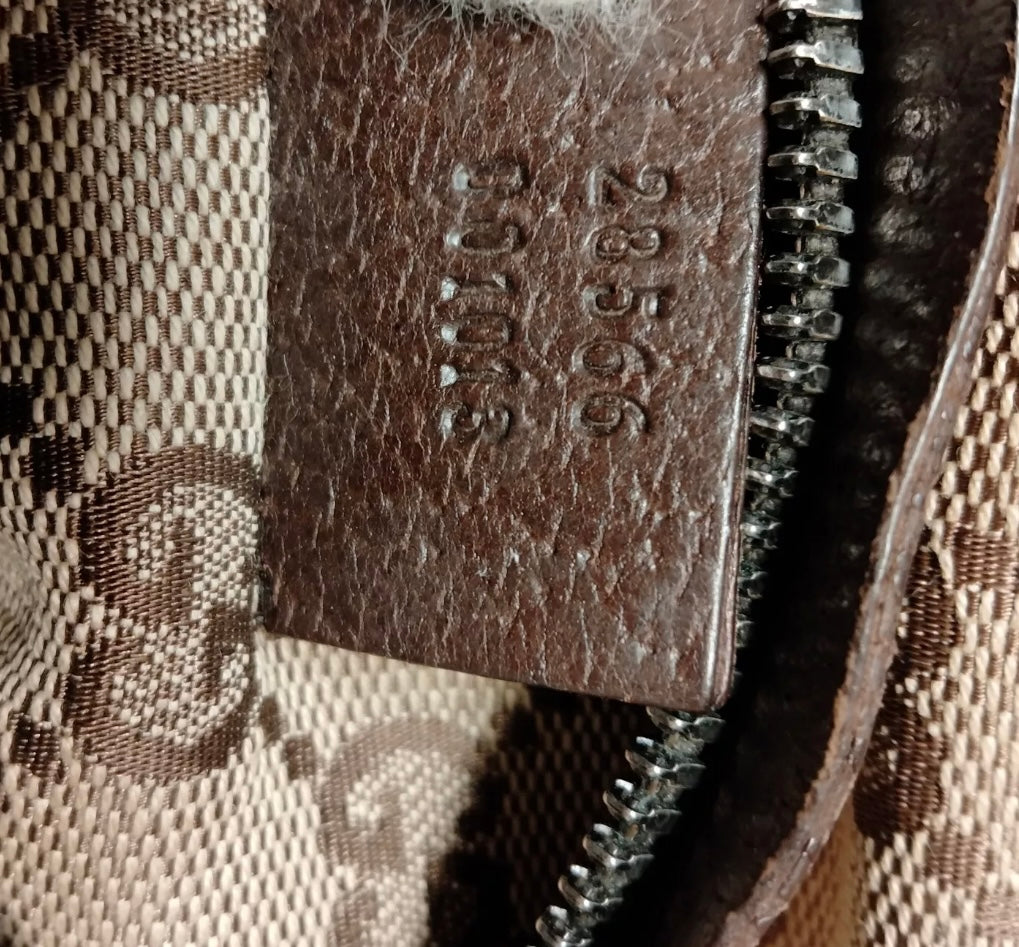 Gucci Monogram Canvas Belt Bag