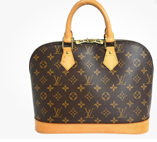 Louis Vuitton Alma Monogram Handbag